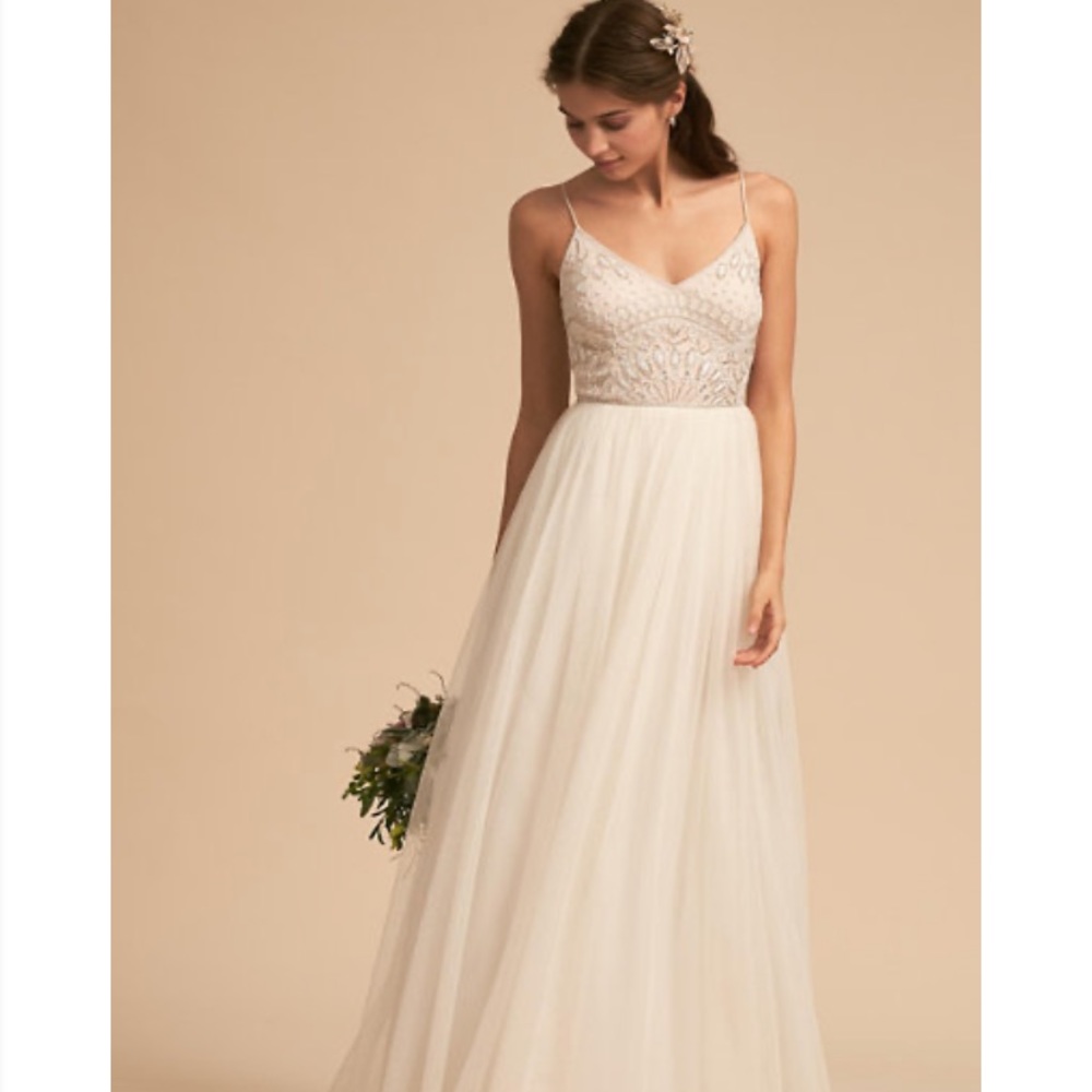 NWT BHLDN Adrianna Papell Violetta dress